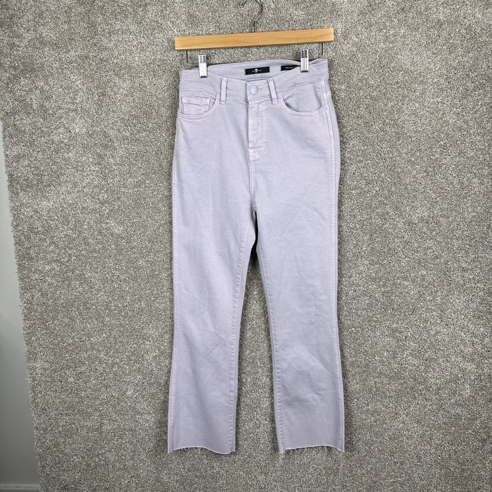 7 For All Mankind Women's Size 26 High-Waist Bootcut‎ Italian Fabric Jeans NEW